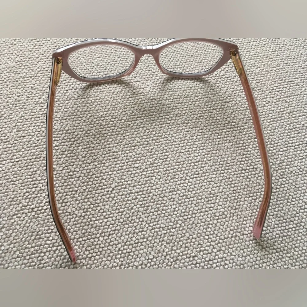 Love Moschino MOL548 - 807 Black Black & Pink Cat-Eye Optical Frames